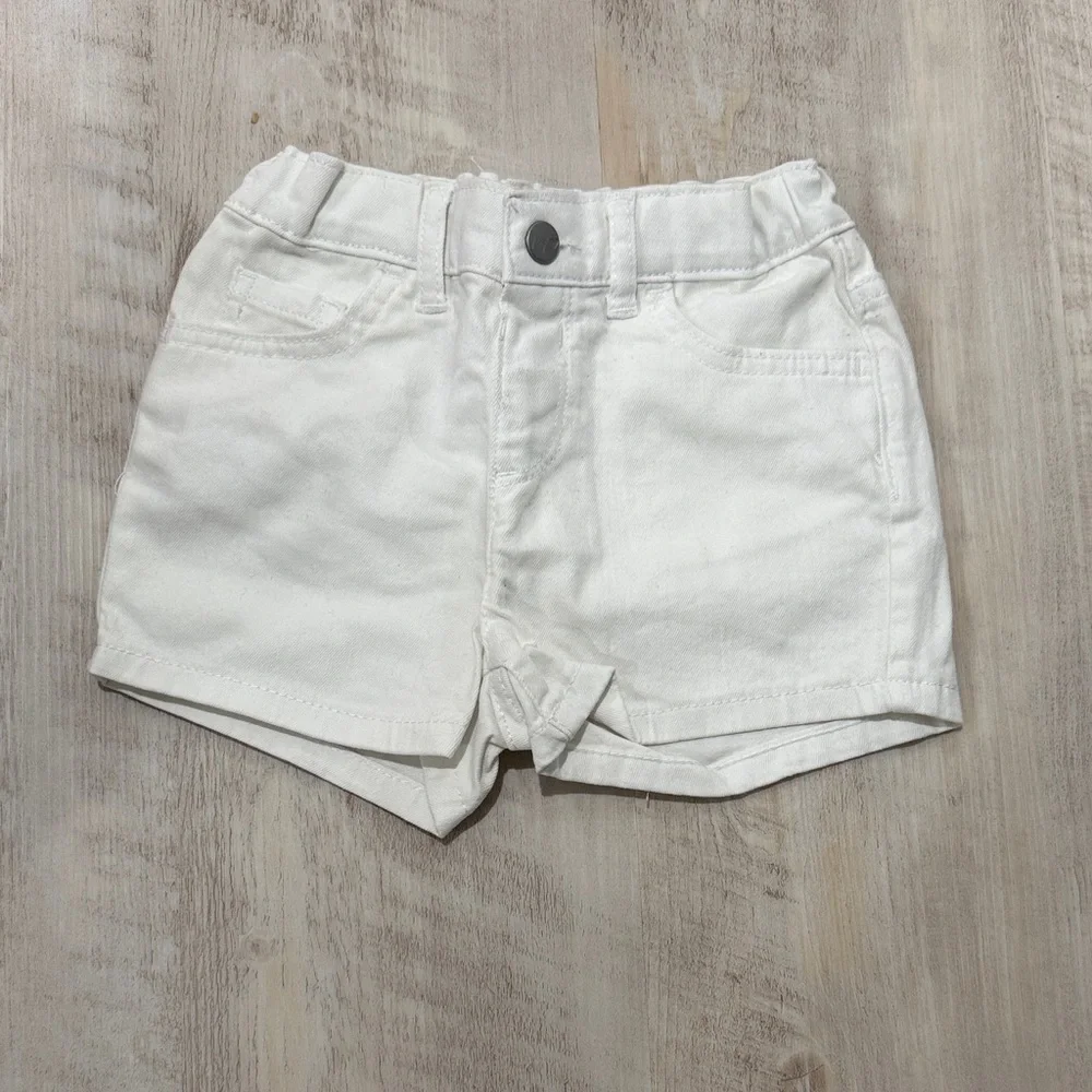 Classic White Girl’s Shorts
